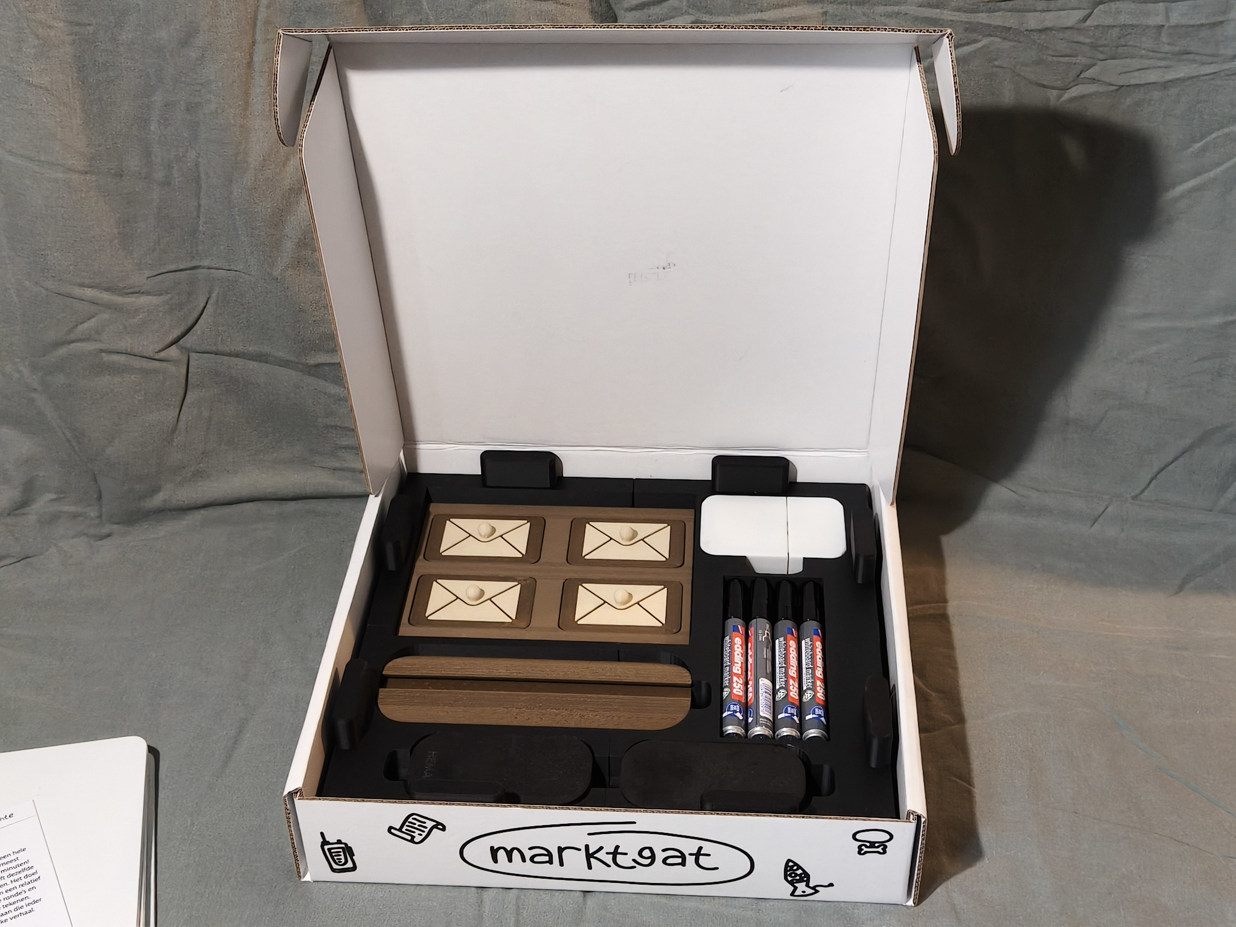 De volledige set van Marktgat is weergegeven